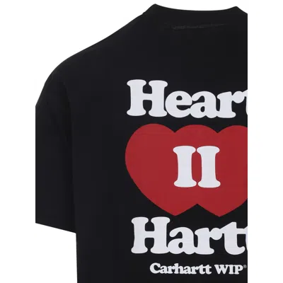 Carhartt Heart Motif Crew Neck Graphic Print T-shirt