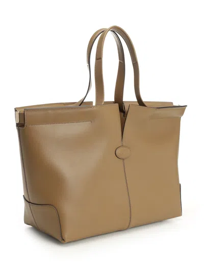 Tod's Dbm Shopping Medio-piccola Handbags Green