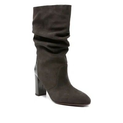 Chie Mihara Gray Shoes In Brown