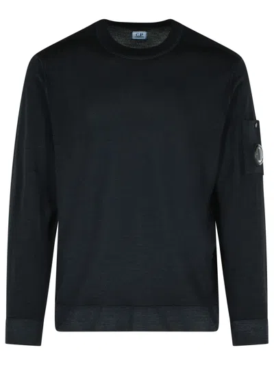 C.p. Company C.p.company Cotton Crew-neck Sweatshirt In Blue