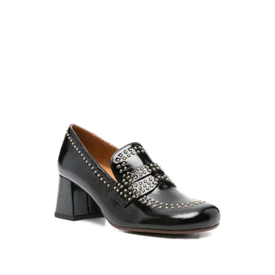 Chie Mihara 60mm Studded Block-heel Pumps In Black