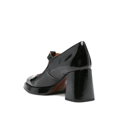 Chie Mihara 80mm T-bar Block-heel Pumps In Black