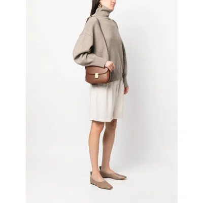 Soeur Maxi Belissima Cross Body Bag In Brown