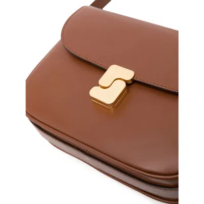 Soeur Maxi Belissima Cross Body Bag In Brown