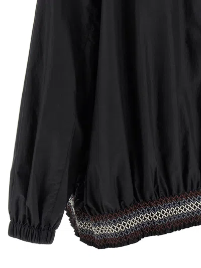 Moncler 'weekend' Hooded Jacket With Elastic Details