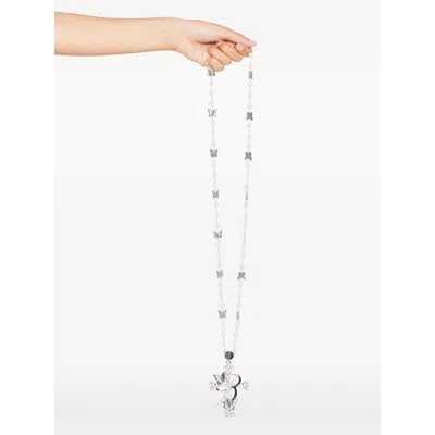 Blumarine Silver Bracelets In Metallic