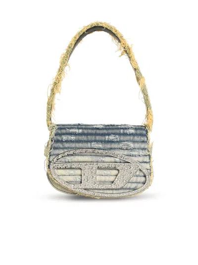 Diesel '1 Dr' Light Blue Denim Bag