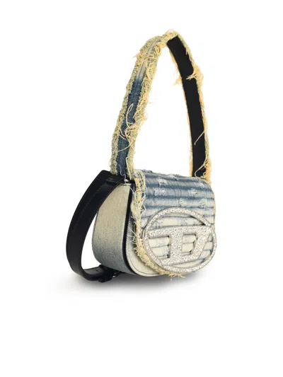 Diesel '1 Dr' Light Blue Denim Bag