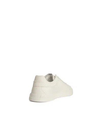 Dolce & Gabbana 'portofino' White Lear Sneakers