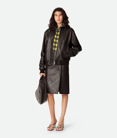 Bottega Veneta Intrecciato Leather Blouson