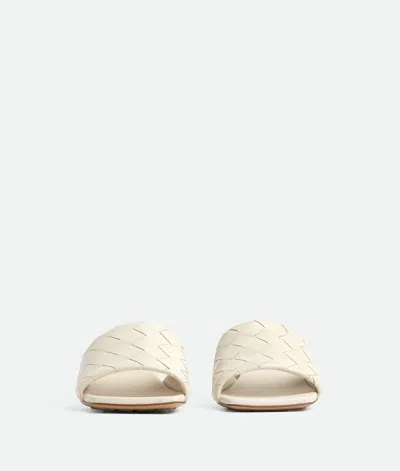 Bottega Veneta Off White Leather Heels