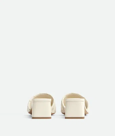 Bottega Veneta Off White Leather Heels