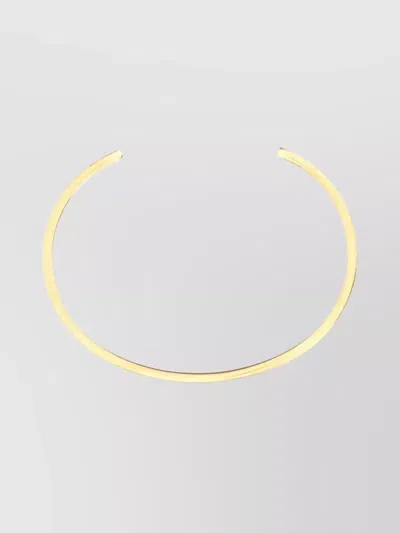 Maison Margiela Structured Open Cuff Bracelet