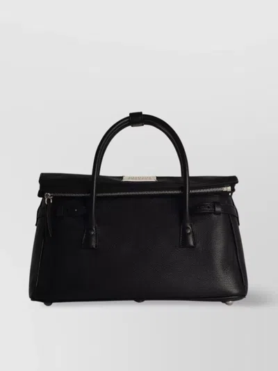 Maison Margiela Shoulder Bag With Detachable Strap And Top Handles