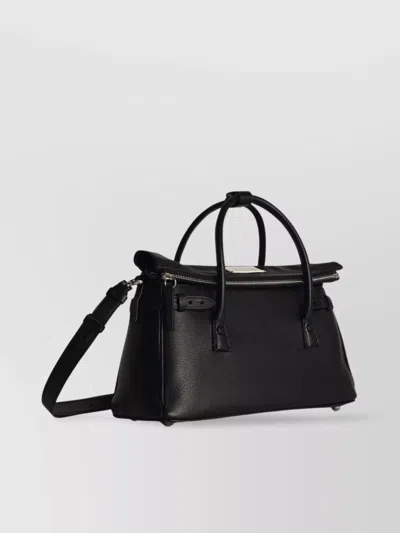 Maison Margiela Shoulder Bag With Detachable Strap And Top Handles