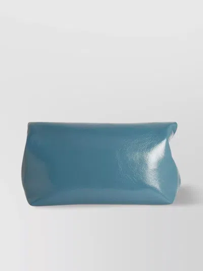 Jil Sander Precious Sea Leather Clutch