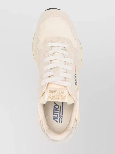 Autry Windreel Leather Nylon Suede Sneakers