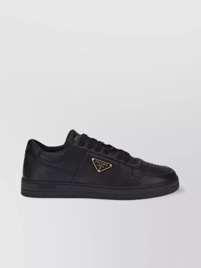 Prada Leather Urban Sneakers Flat Sole