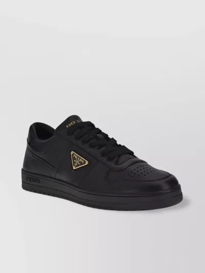 Prada Leather Urban Sneakers Flat Sole