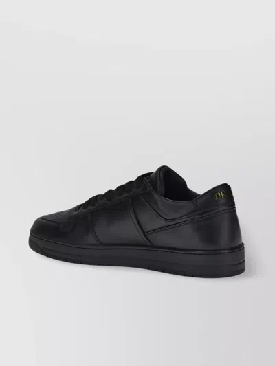 Prada Leather Urban Sneakers Flat Sole