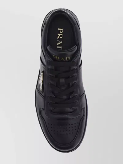 Prada Leather Urban Sneakers Flat Sole