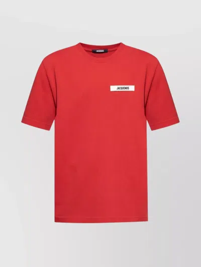 Jacquemus Round Neck Short Sleeve T-shirt