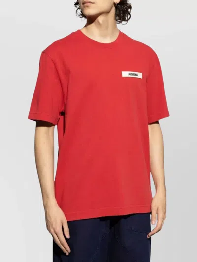 Jacquemus Round Neck Short Sleeve T-shirt