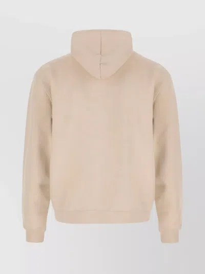 Jacquemus Ribbed Hooded Sweater Featuring Gros Grain