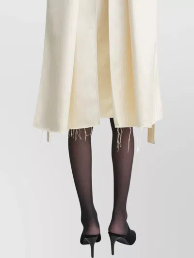 Totême Toteme Cocoon Scarf Dress Ecru In Neutral