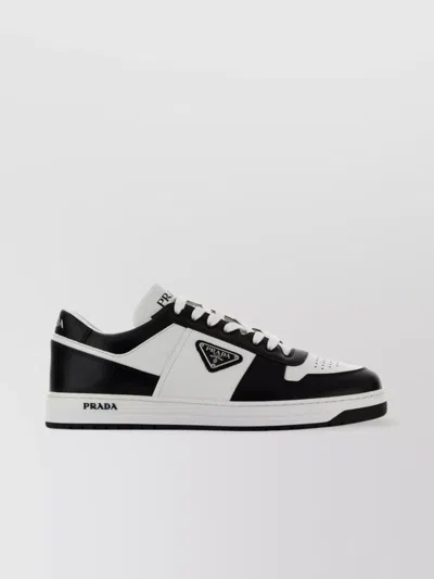 Prada Leather Sneakers Downtown Two-tone