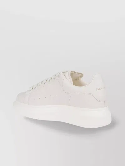 Alexander Mcqueen Oversized Hammered Leather Sneakers