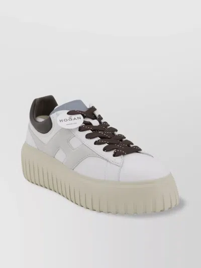 Hogan Platform Sole Lace-up Shoes