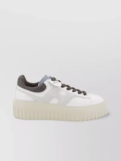 Hogan Platform Sole Lace-up Shoes