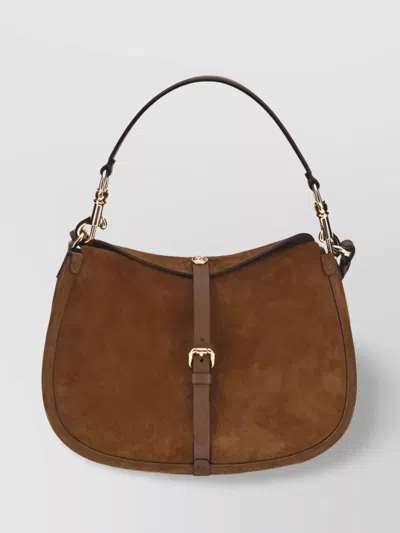Etro Women Suede Pony Shoulder Bag