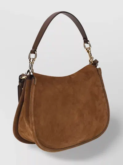 Etro Women Suede Pony Shoulder Bag