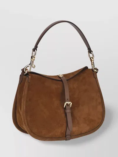 Etro Women Suede Pony Shoulder Bag