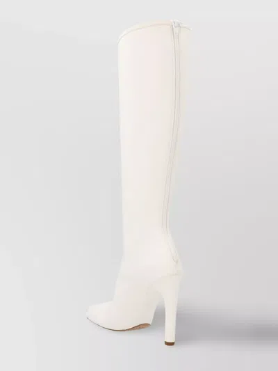 Dries Van Noten Tall Leather Boots Stiletto Heel