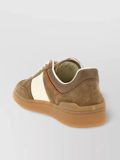 Valentino Upvillage Low-top Sneakers In Brown