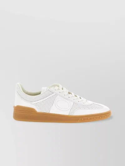 Valentino Garavani Upvillage Low-top Perforated Nappa Leather Sneaker