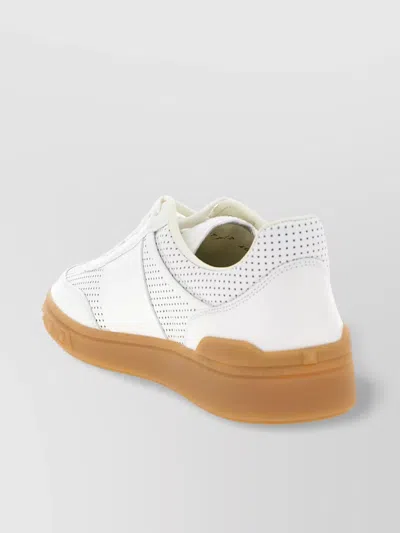 Valentino Garavani Upvillage Low-top Perforated Nappa Leather Sneaker