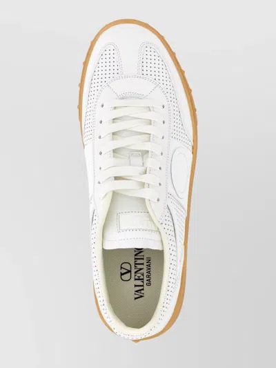 Valentino Garavani Upvillage Low-top Perforated Nappa Leather Sneaker