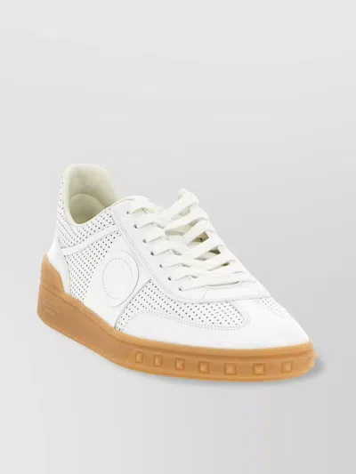 Valentino Garavani Upvillage Low-top Perforated Nappa Leather Sneaker