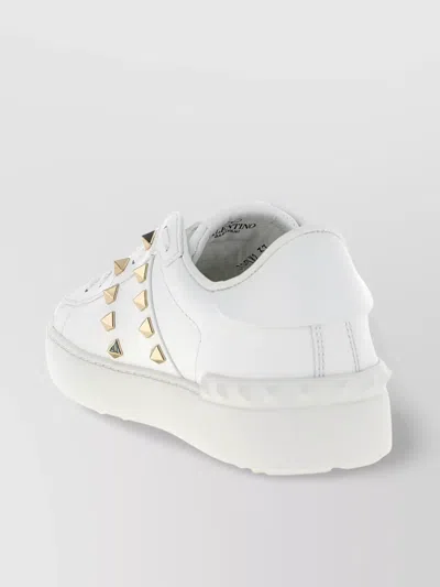 Valentino Rockstud Untitled Low-top Rubber Sole Sneakers