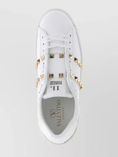 Valentino Rockstud Untitled Low-top Rubber Sole Sneakers