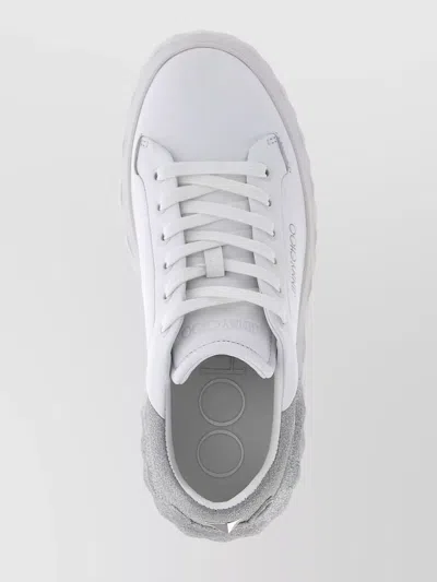 Jimmy Choo Diamond Maxi/f Ii Leather Sneaker