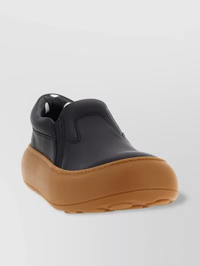 Moschino Slip-on Sneakers Sole Contrasting