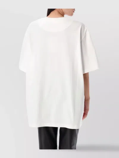 Attico Oversized T-shirt In White