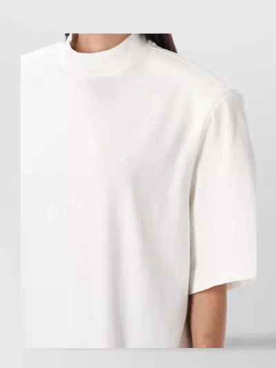 Attico Light Jersey Tank Top In White