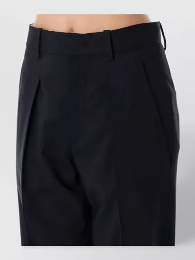 Isabel Marant Lisetta Wool High-rise Pleated Pant