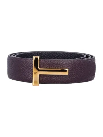 Tom Ford 3cm Reversible Leather Belt